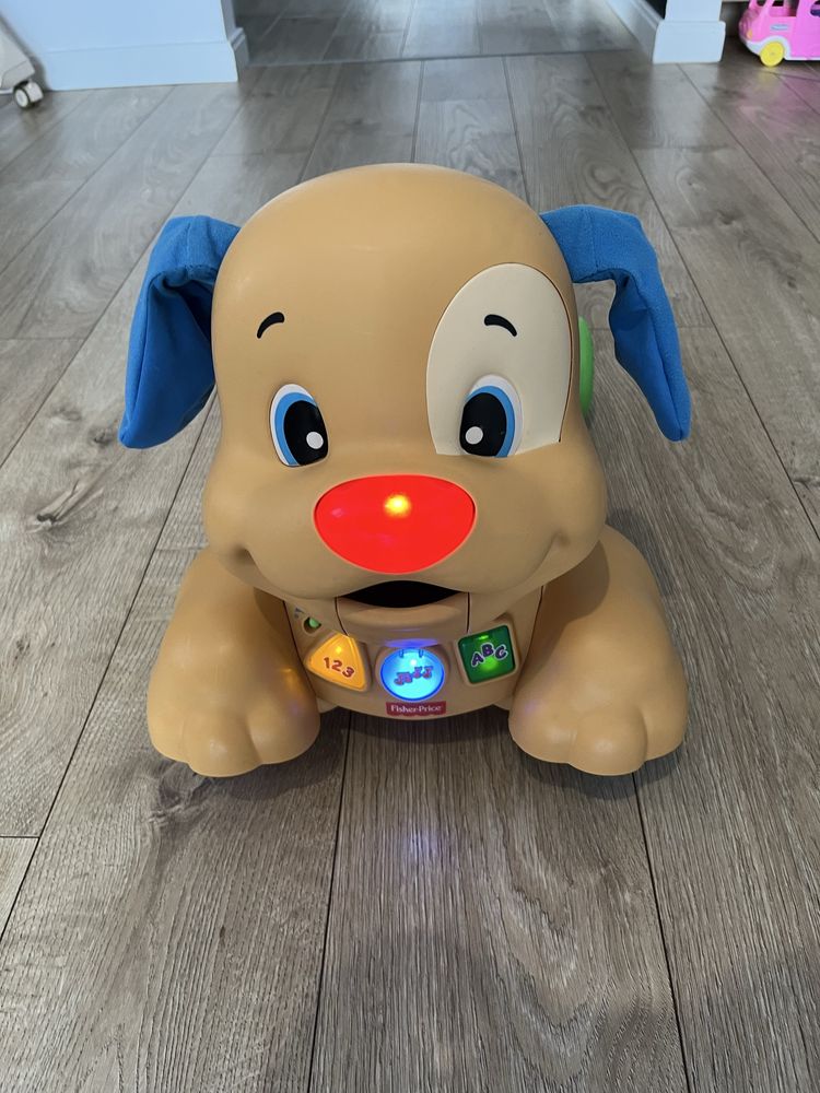 Jeździk pchacz Fisher Price Piesek sprawny
