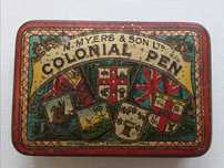 Caixa vintage M. Myers & Son Ltd - Colonial Pen