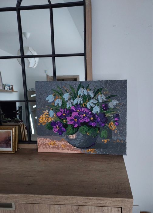 Obraz ręcznie malowany