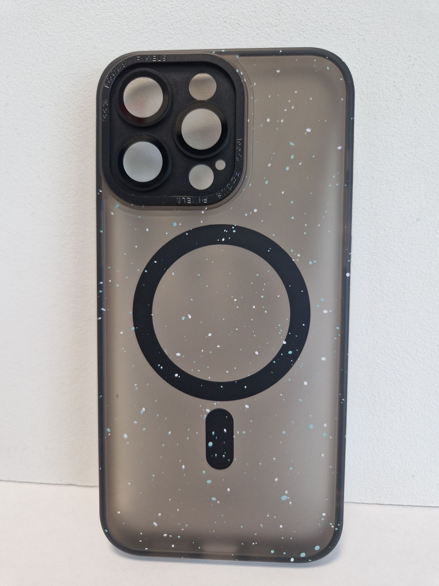 Tel Protect Magnetic Splash Frosted Case do Iphone 15 Pro Czarny