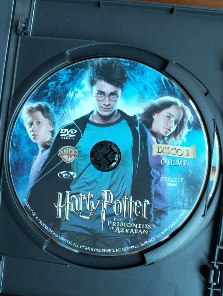 DVD Harry Potter e o Prisioneiro de Askaban  - edição de 2 discos