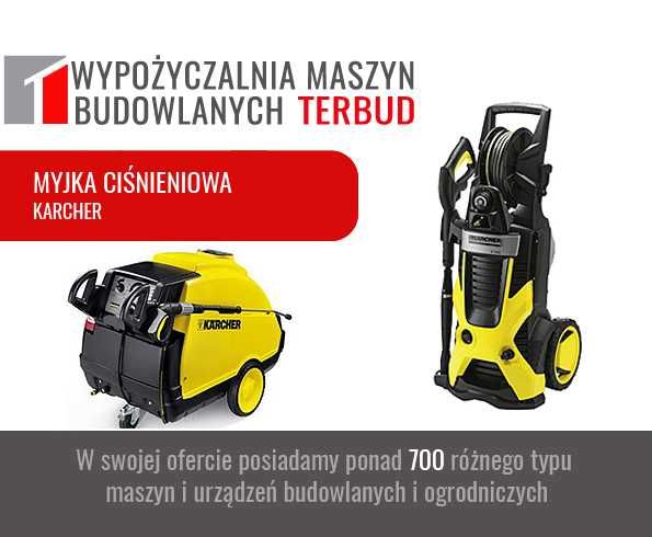 Myjka ciśnieniowa KARCHER, odkurzacz przemysłowy, generator ozonu, itp