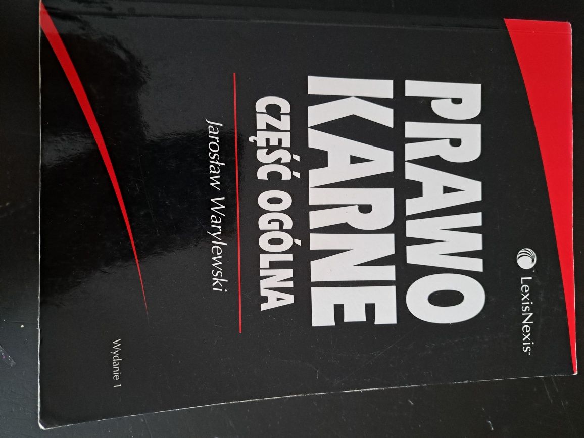 Ksiazka Prawo karne Warylewski