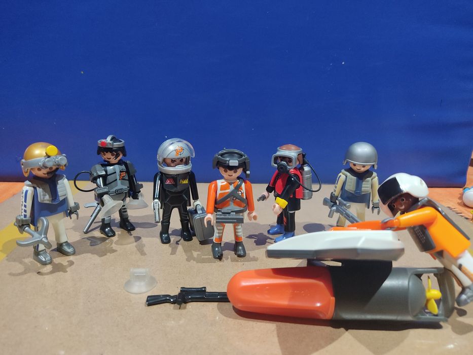 Conjuntos Playmobil - spy agents / agentes secretos / polícias
