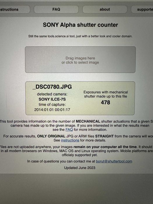 Aparat cyfrowy Sony A7S  body