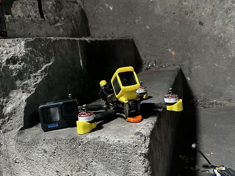 dron fpv 5” apex 6s caddx vista elrs