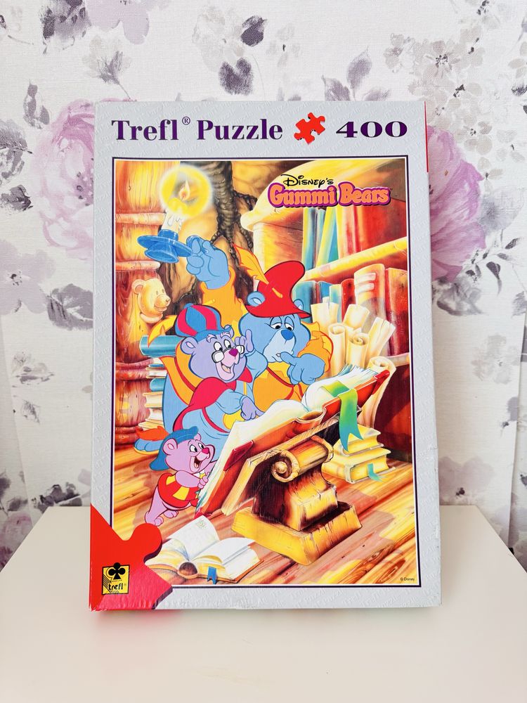 Puzzle 400 elementów Gumisie, vintage Trefl