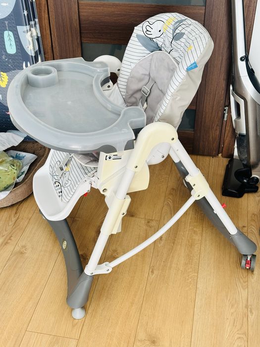 Krzesełko do karmienia Baby Design w bardzo dobrym stanie