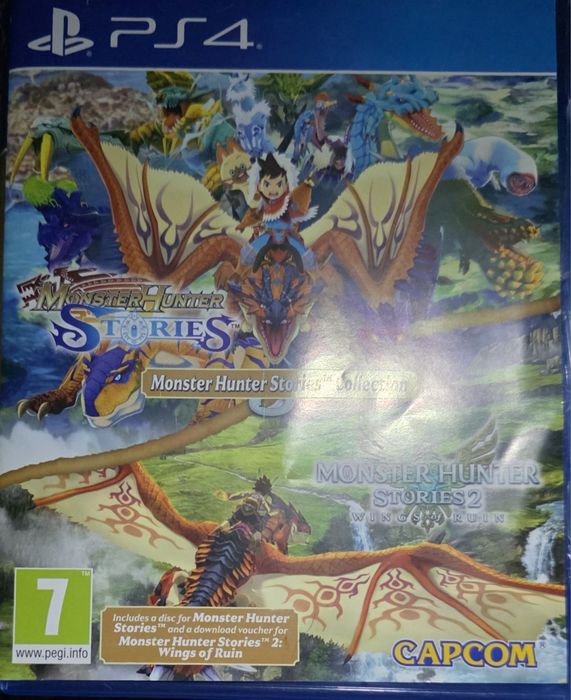 Monster hunter stories для ps4 + КОД НА ИГРУ