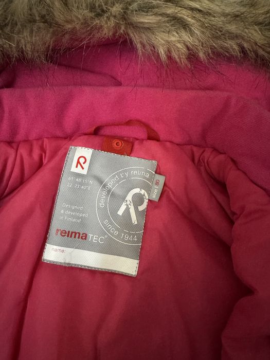 Дитяча зимова куртка Reima 80 розмір