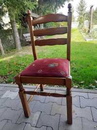 Krzesła dębowe 4 sztuki