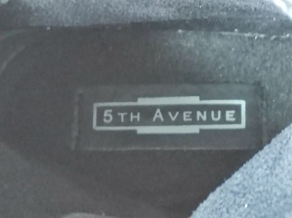 Botki brązowe z delikatnej skóry 5th Avenue  37/24 cm