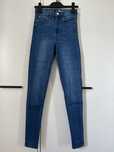 spodnie dżinsy skinny highwaist z wysokim stanem Sinsay 34