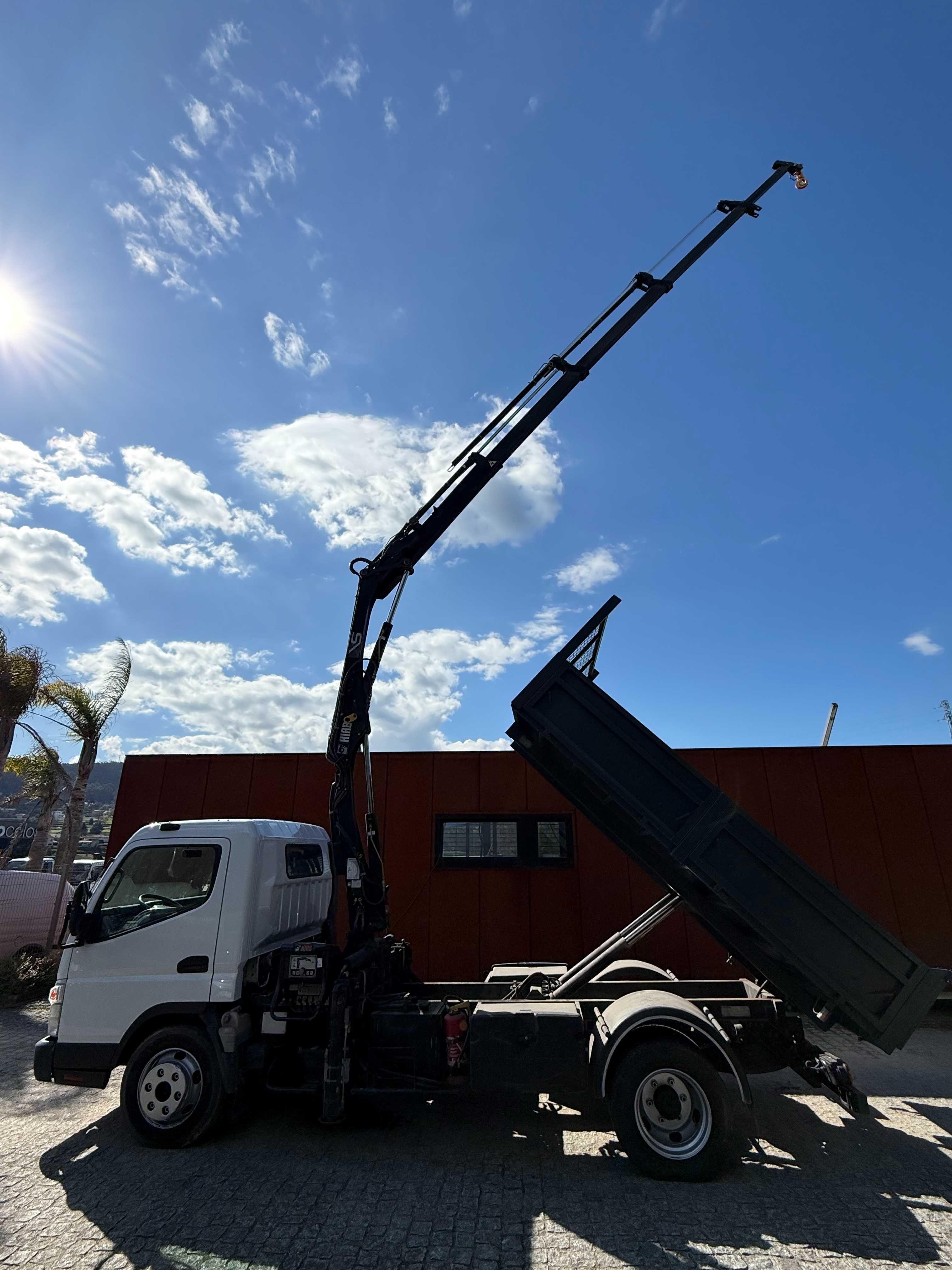 Mitsubishi Canter 7C14 grua e báscula