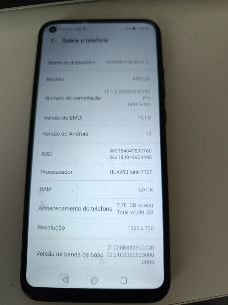 Huawei P40 Lite E