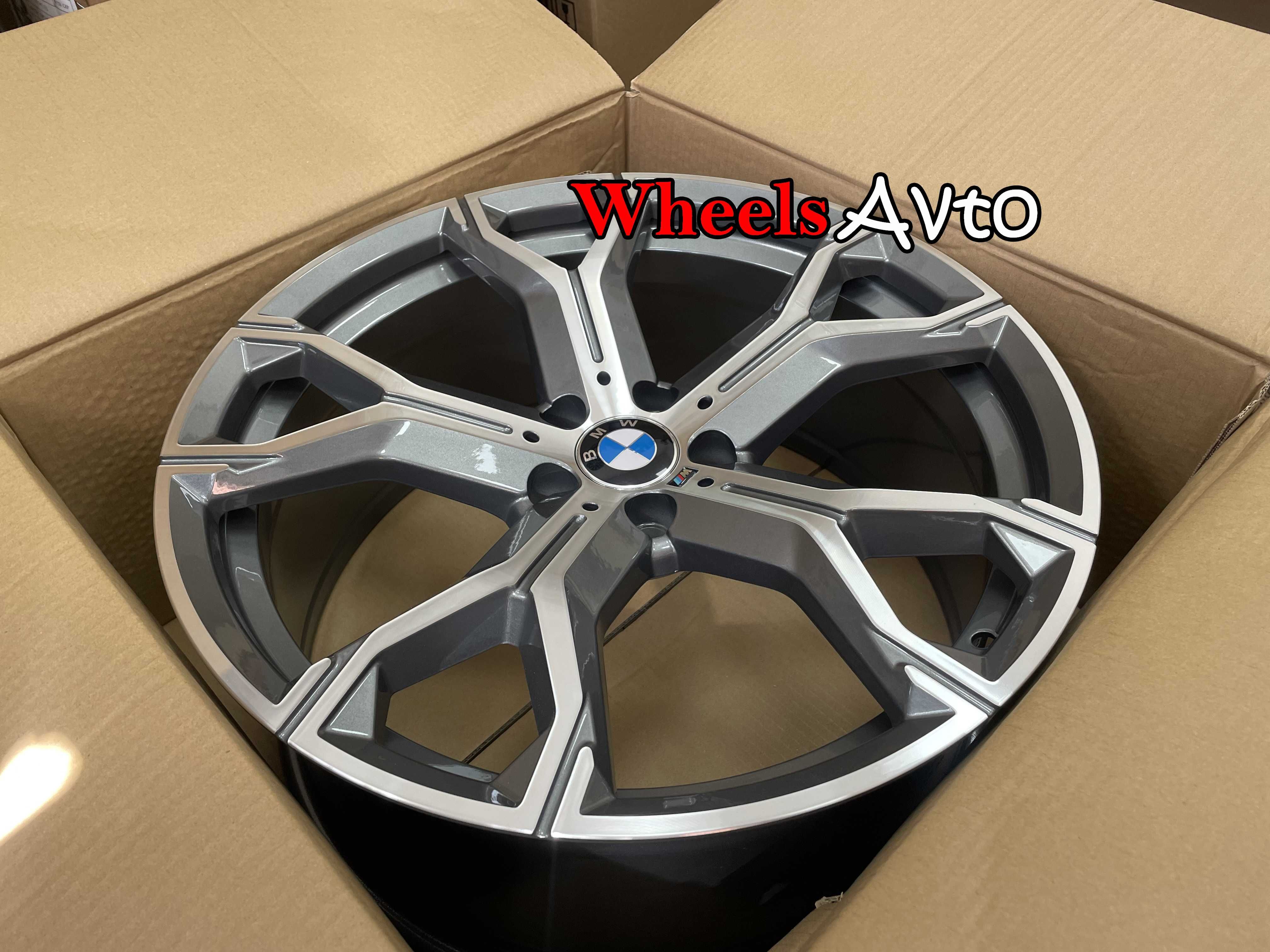 Диски R20 5x120 різноширокі BMW X5 X6 E70 F15 E71 F16 741 style