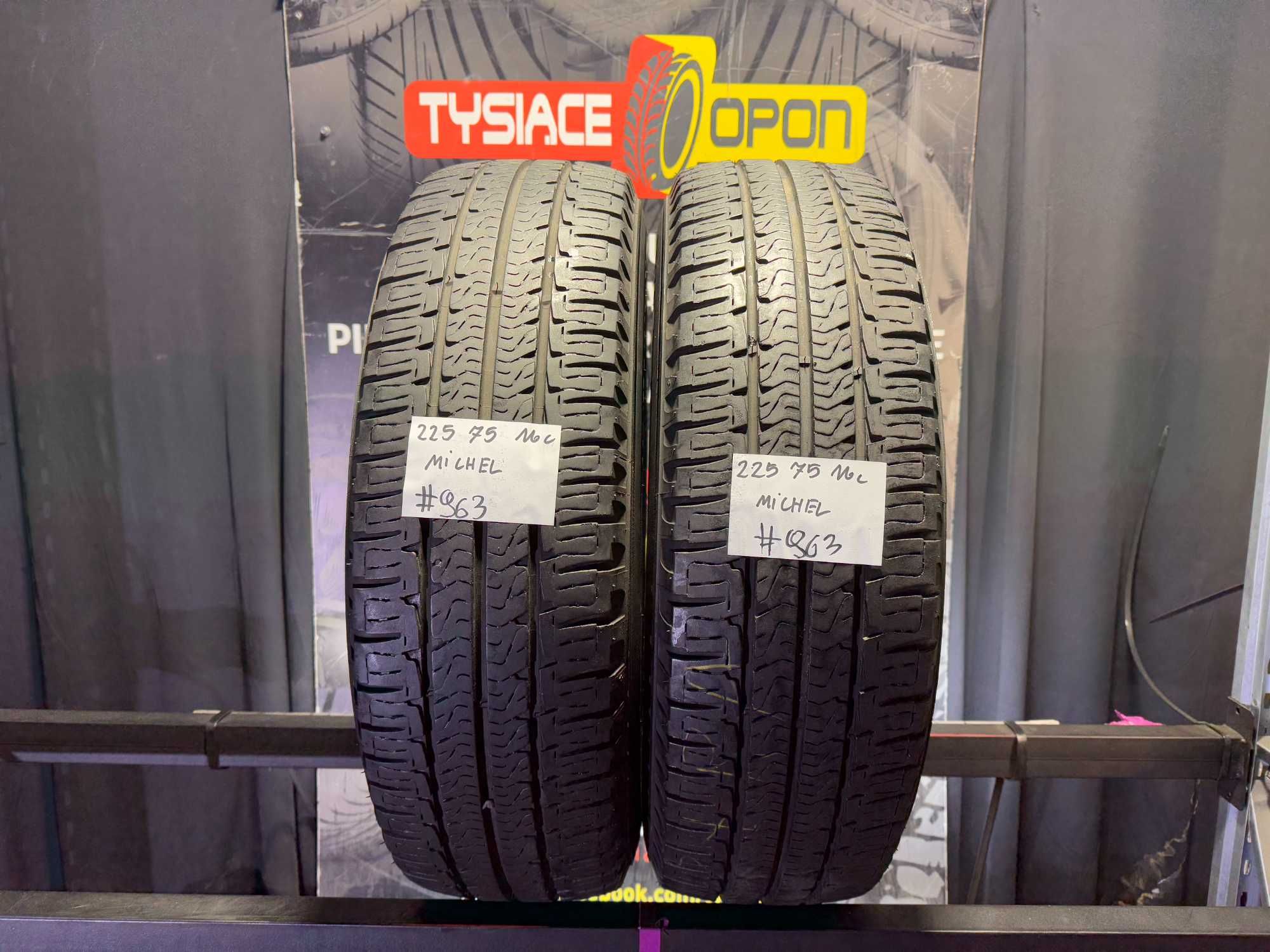 Opony Letnie 225/75/16C MICHELIN AGILIS #963