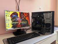 PC GAMING NVIDIA GTX 16 GB RAM I5 MONITOR