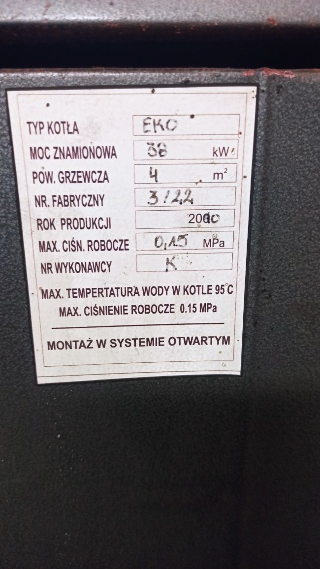 Piec zasypowy eko groszek używany