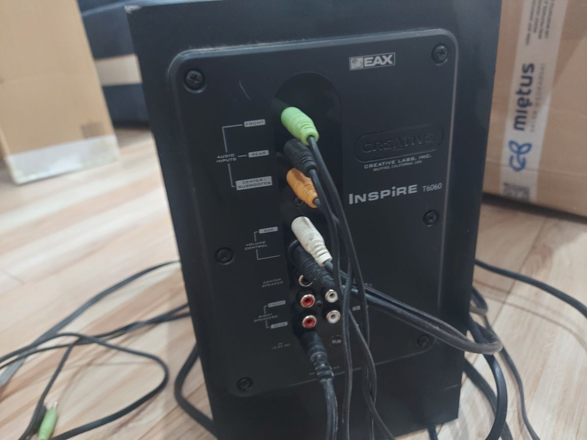 Creative inspire t6060 5.1 kompletny zestaw