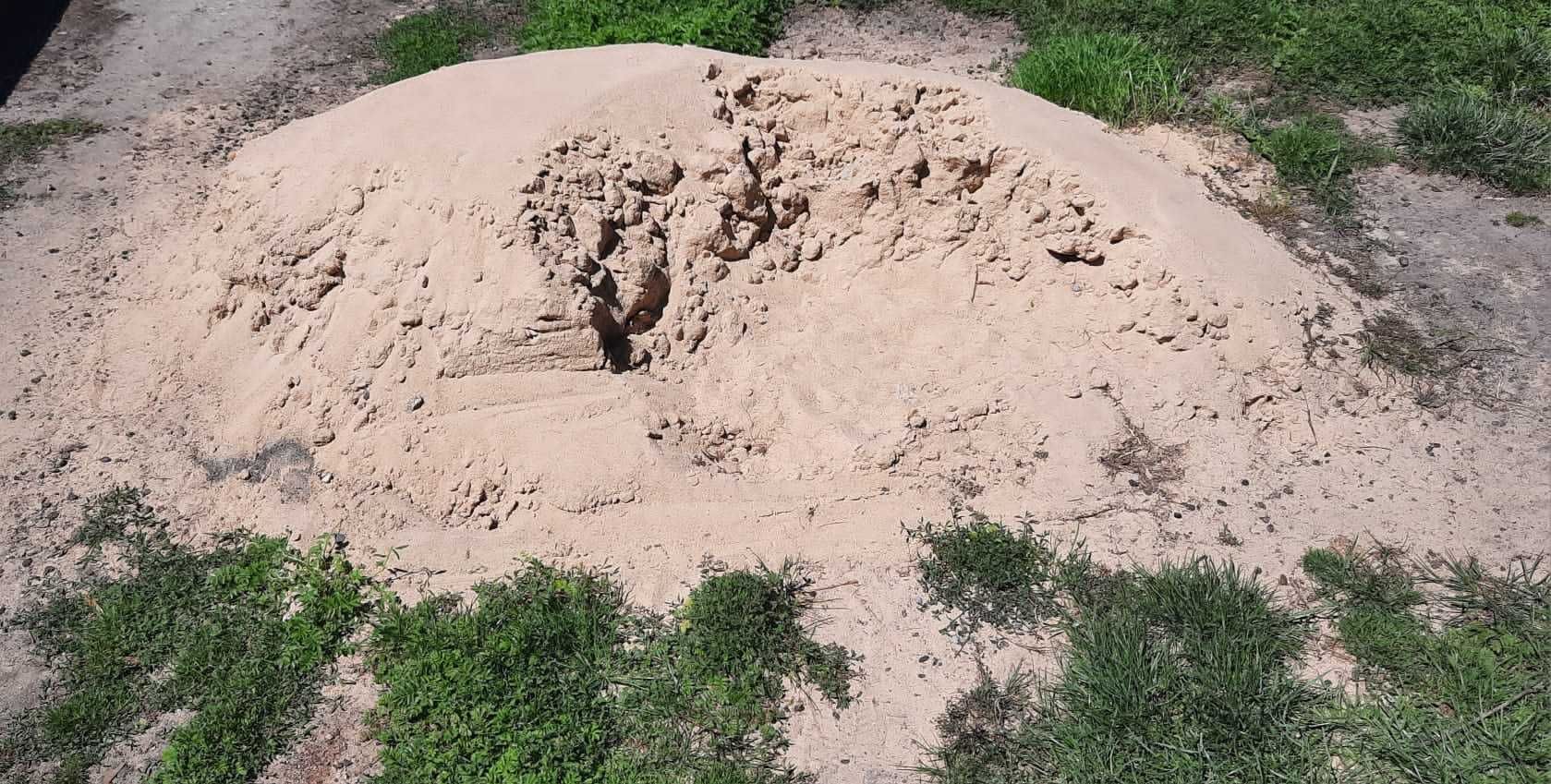 Piasek żółty czysty budowlany piaskownica