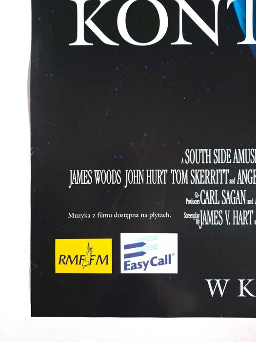 Plakat filmowy oryginalny - Kontakt