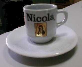 chávenas café com pires Lavazza Sanzala  e Nicola