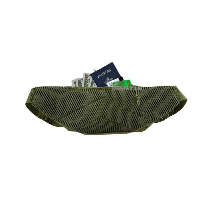 Тактическая сумка бананка ARMORBAG зеленая олива на пояс с МОЛЛЕ