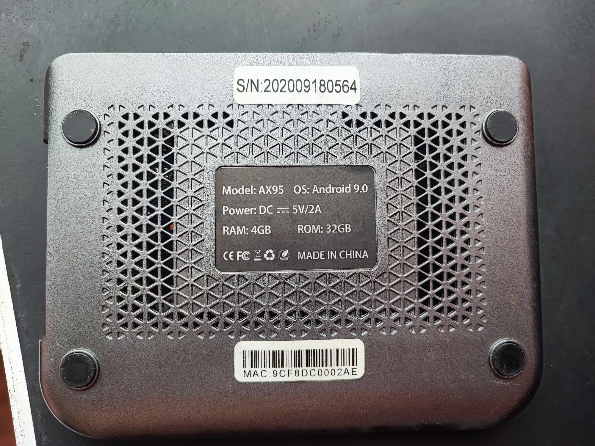 Ax95DB TV BOX 4-32gb