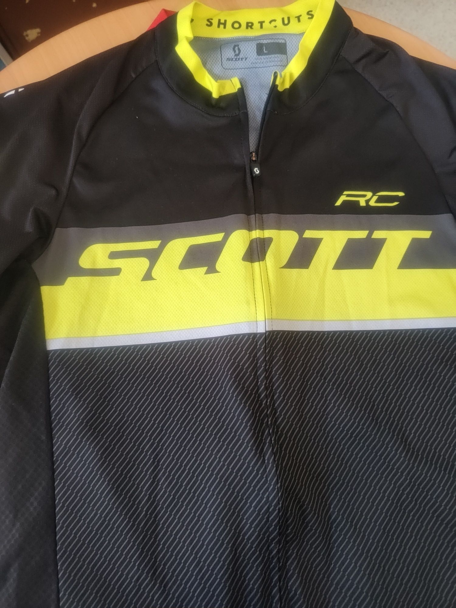 Scott RC koszulka rowerowa damska model yellow  L