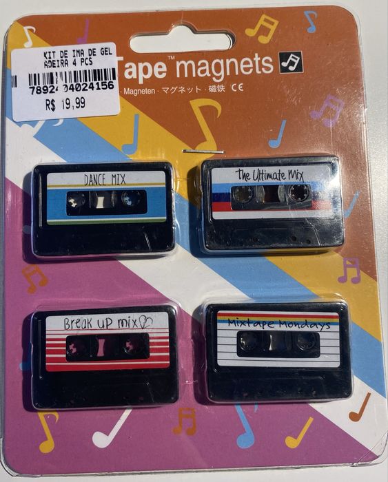 Magnesy na lodówkę - taśmy magnetofonowe