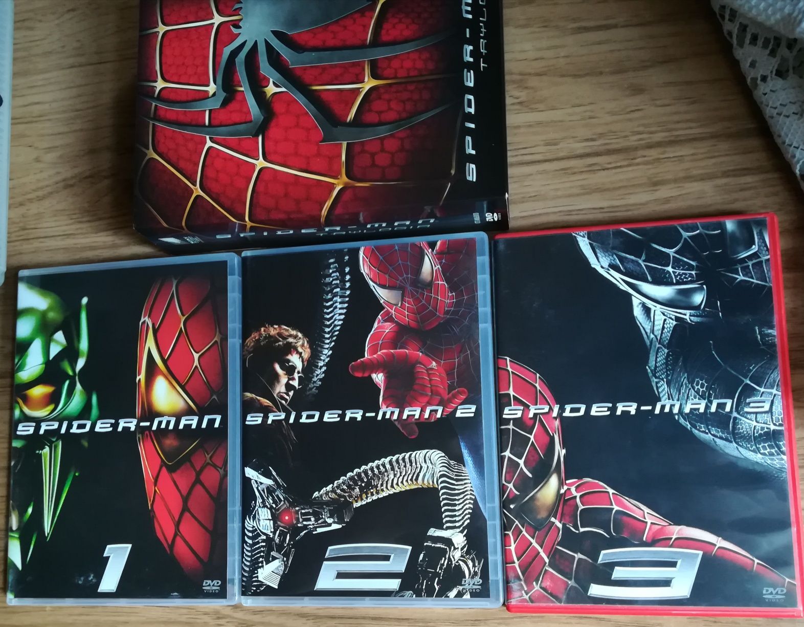 Spider Man Box Trylogia DVD PL Lektor
