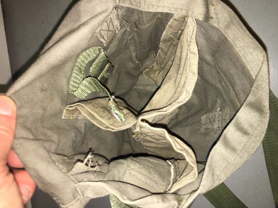 Torba wojskowa na ramię wojsko PRL żołnierz wojna mundur