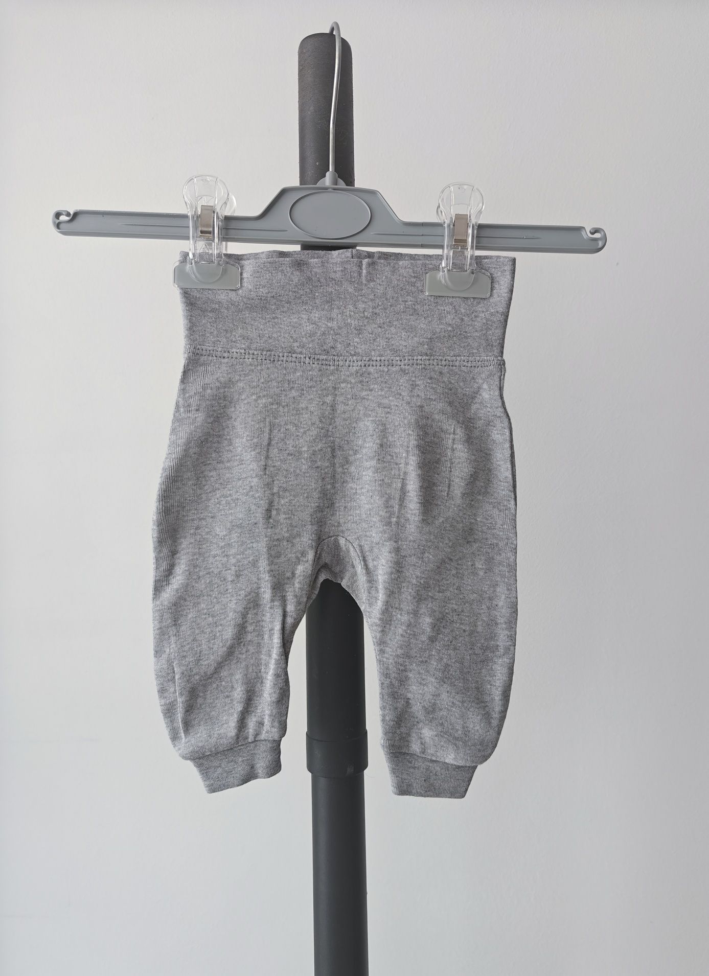 Leginsy legginsy dziewczynka 50 56 lupilu gładkie paka 2 bawełna