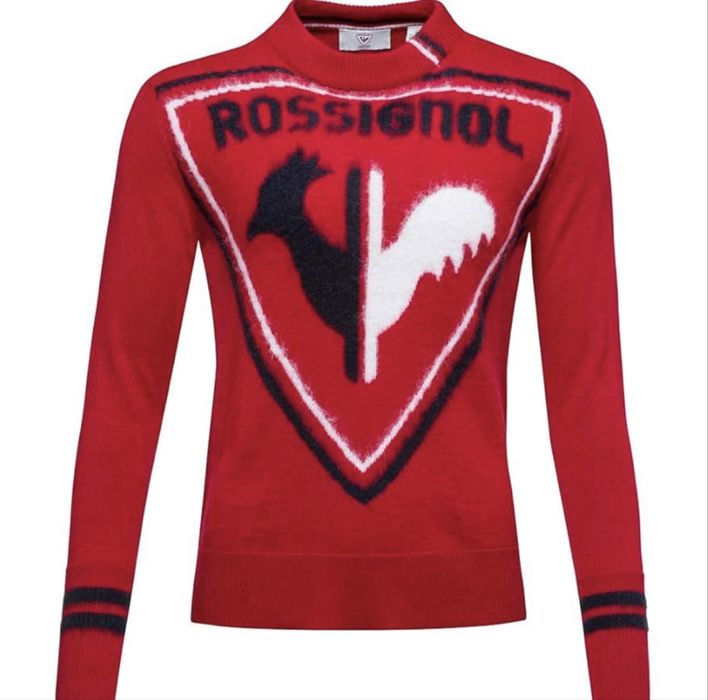 Rossignol Hiver Knit carmine sweter , 36/S