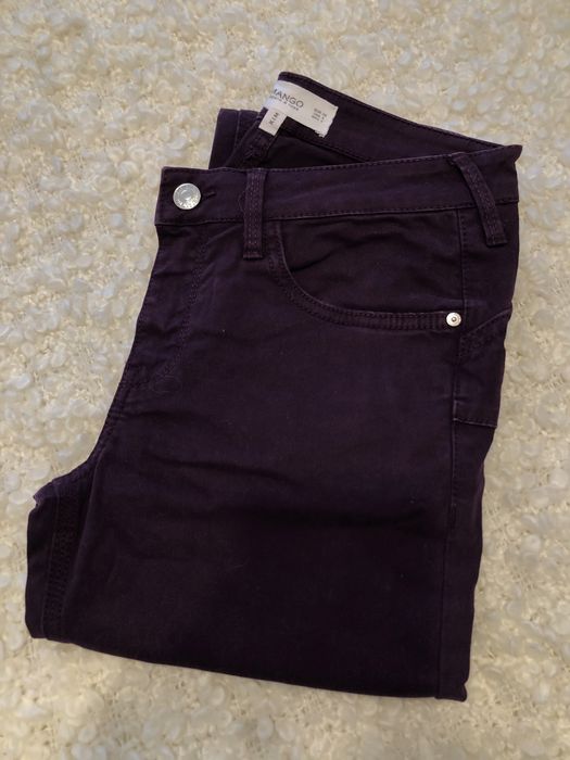 Calças roxas/lilas Mango nr 36 + portes