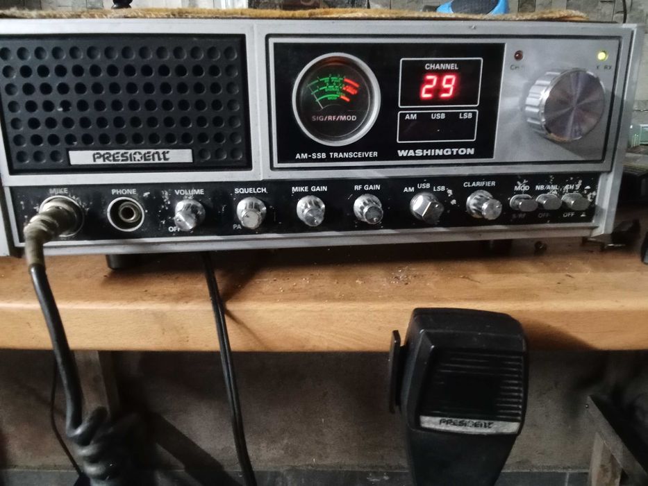 President Washington radio cb