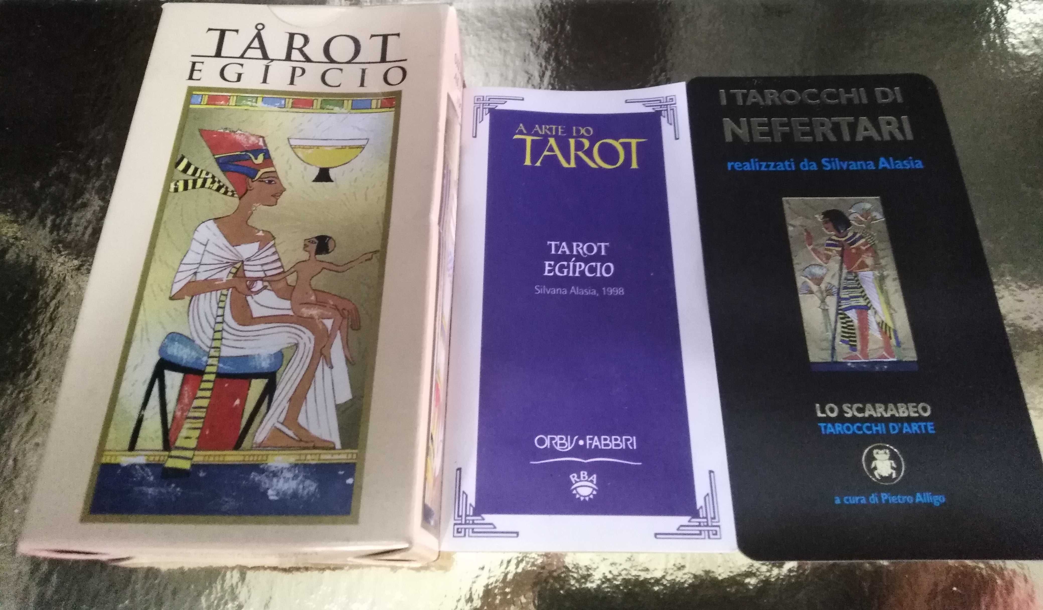 19 cartas Tarot Egípcio Lo Scarabeo