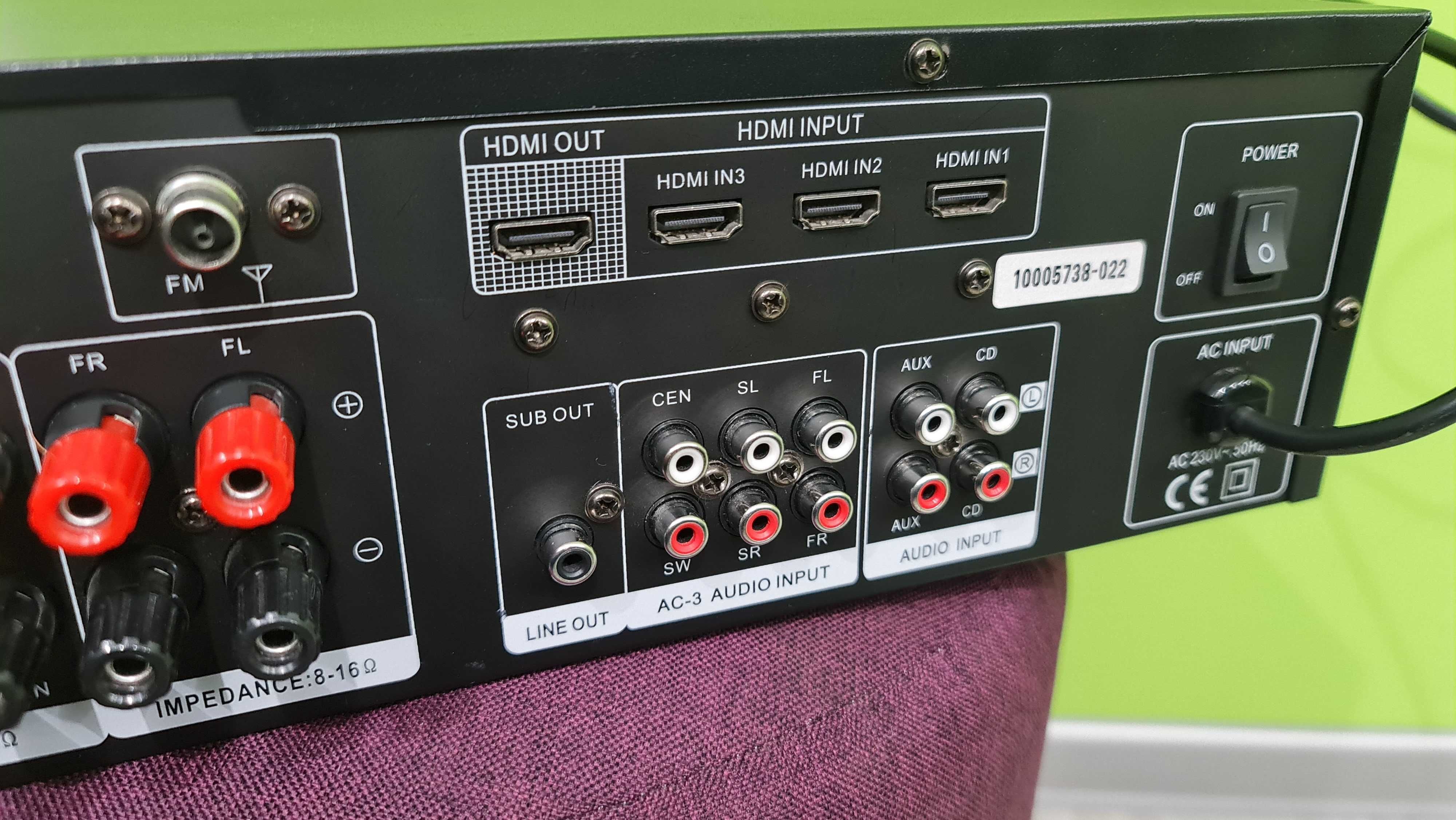 Amplituner AUNA z HDMI
