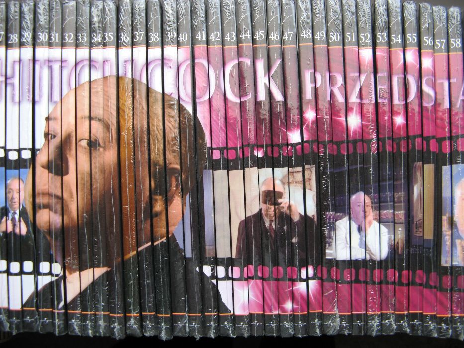 Alfred Hitchcock Przedstawia, komplet 64 DVD, polski lektor/Nowe!