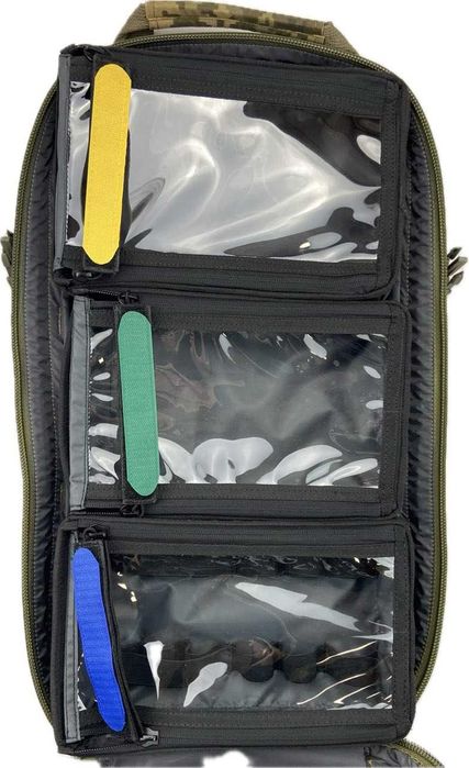 Тактичний рюкзак для бойового медика мультикам піксель без наповнення