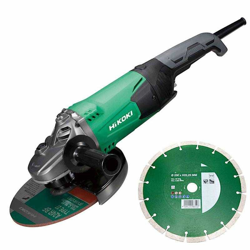 HITACHI G23SW2 szlifierka kątowa 230mm 2200W +tarcza OKAZJA !