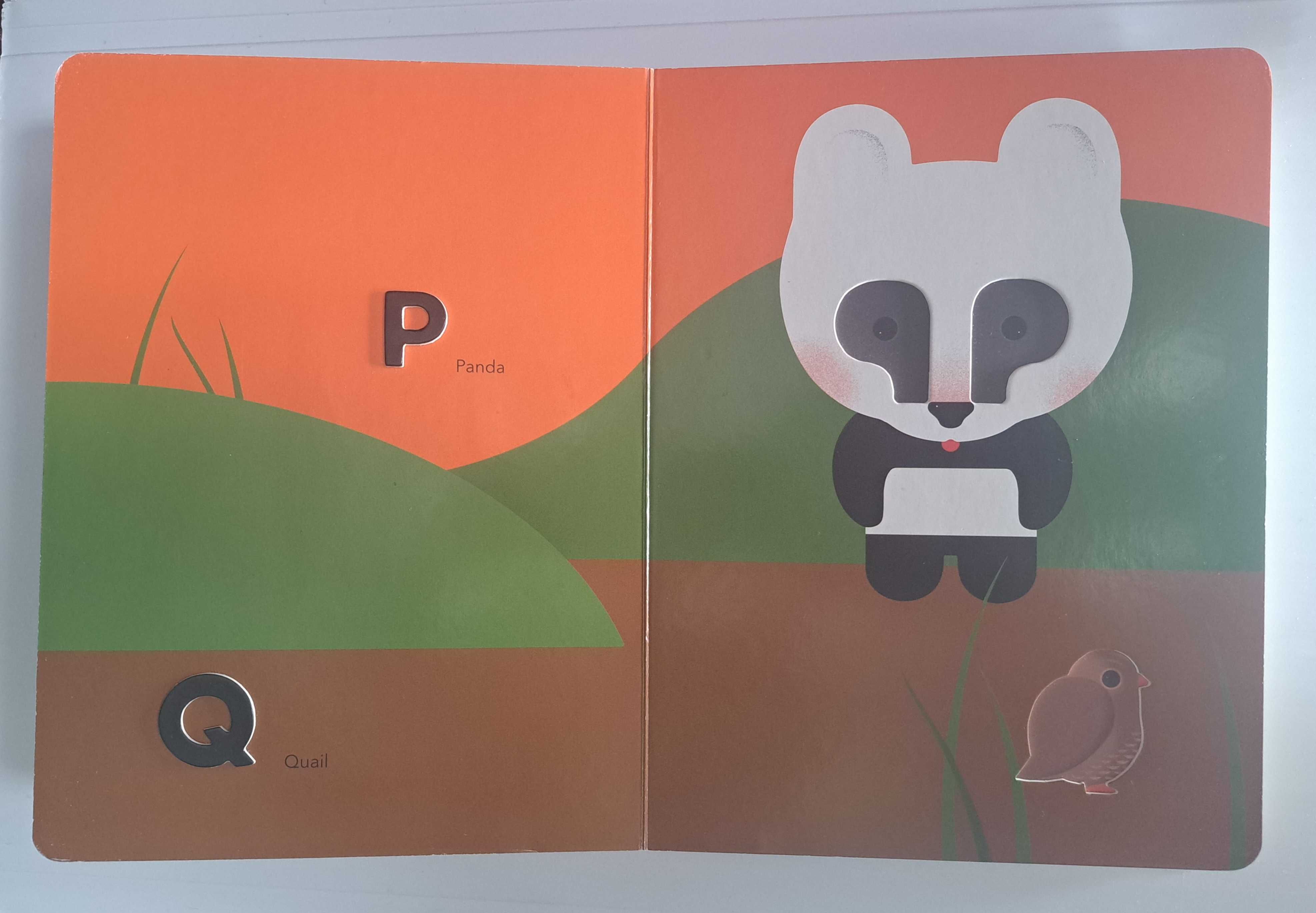 Touch Think Learn: ABC (Board book)/po angielsku/dotykowy