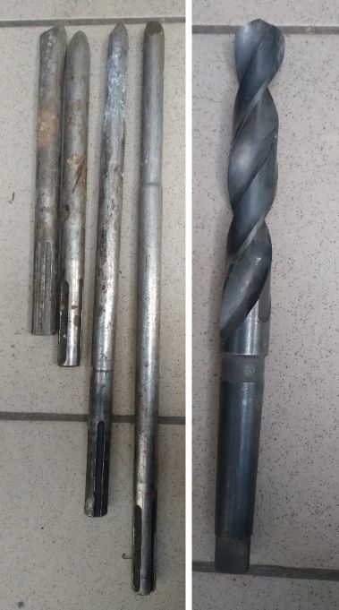 Wiertło maszynowe 27/hSS i dłuta Hilti sds max