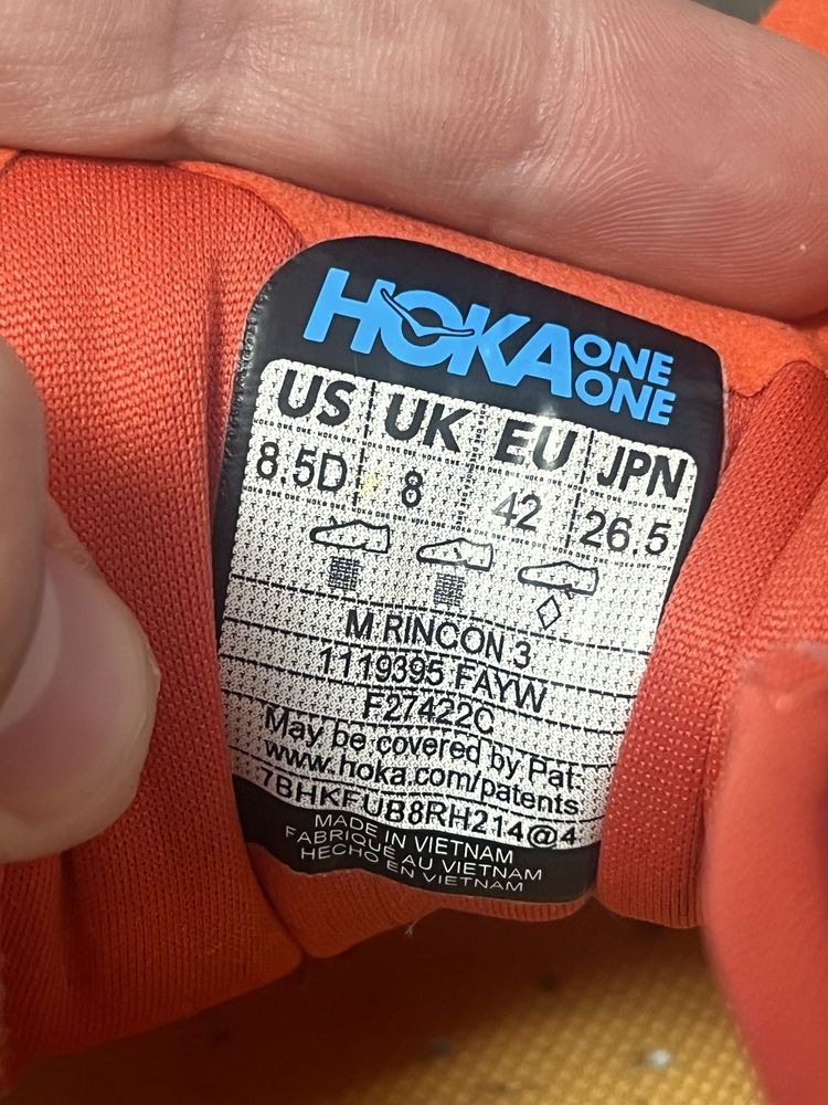 кросівки HOKA rincon 3
