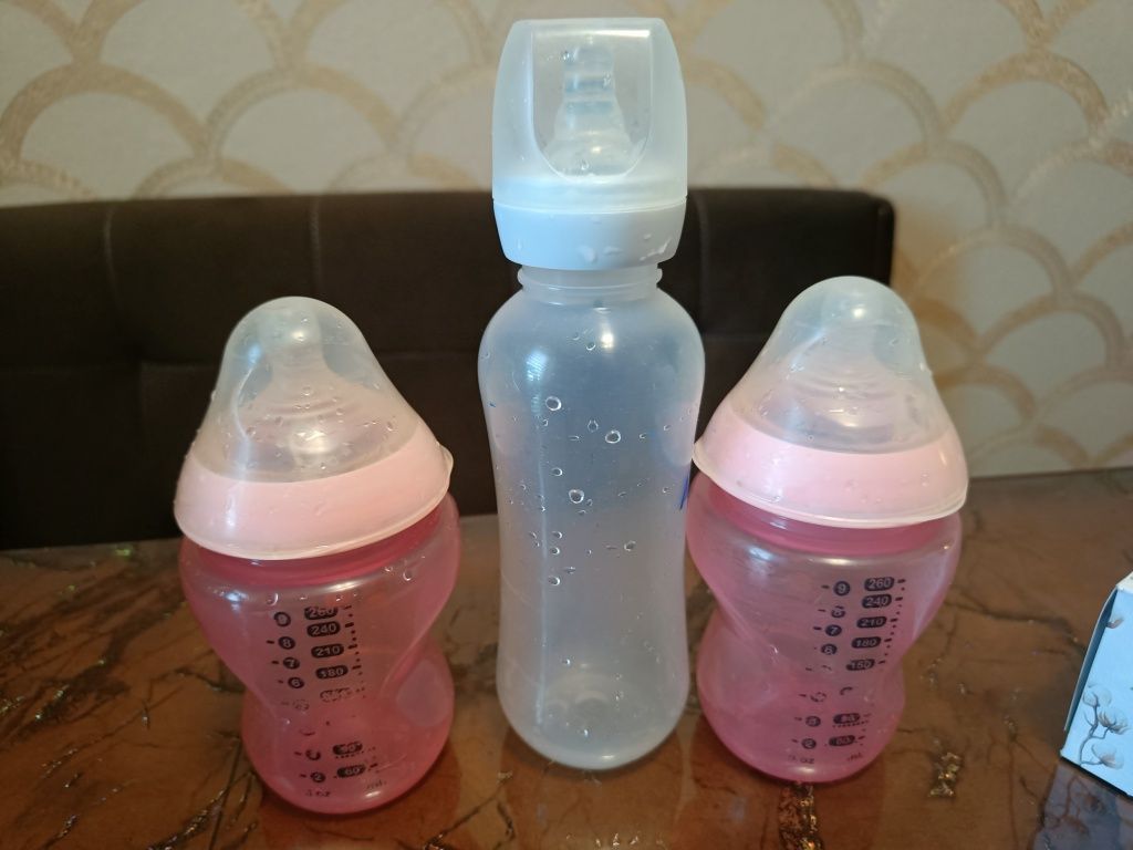 Бутилочка для годування 3 шт  Philips Avent Tommee tippee