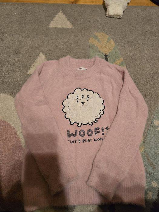 Ciepły sweterek dla dziewczynki Sinsay rozmiar 134