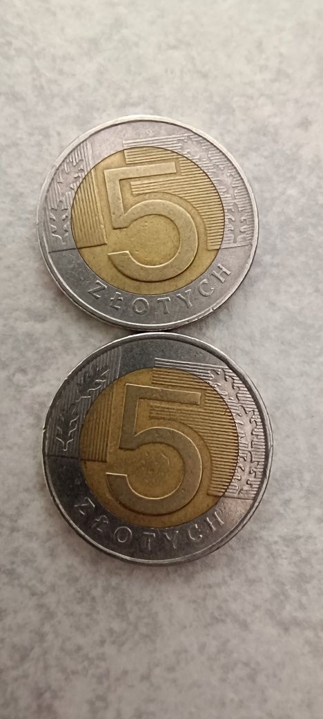 Monety 5 złotych 1994r