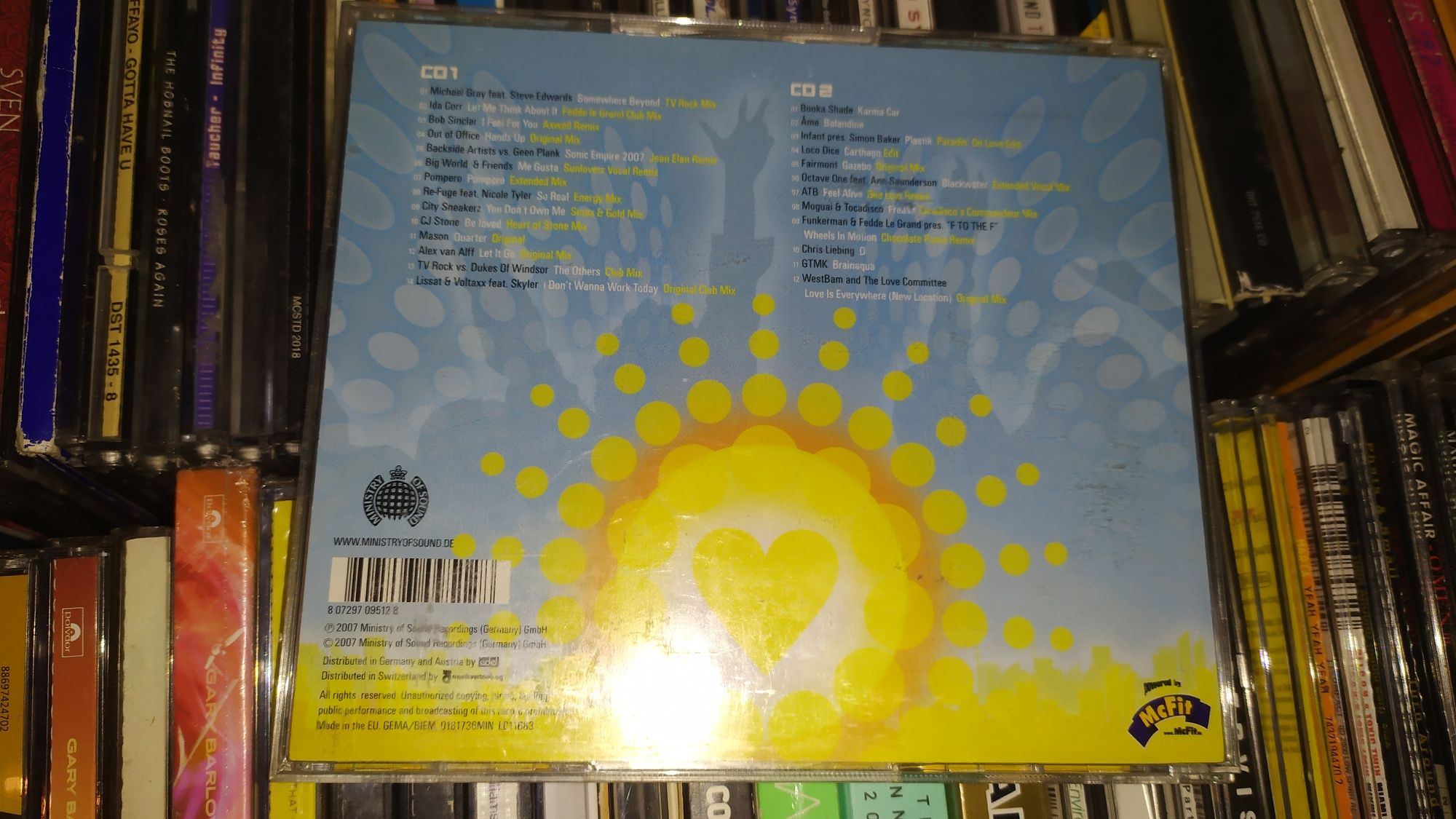Love Parade 2007 compilation 2 cd Westbam