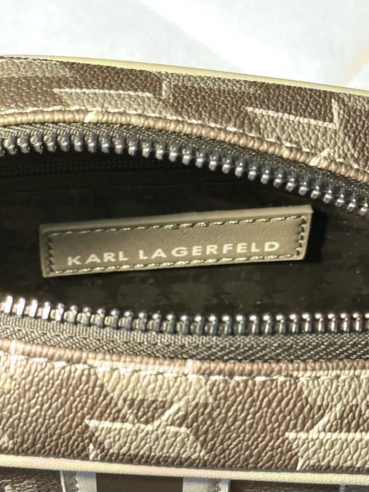 Сумка karl lagerfeld карл лагерфельд барсетка оригинал old moneycasual